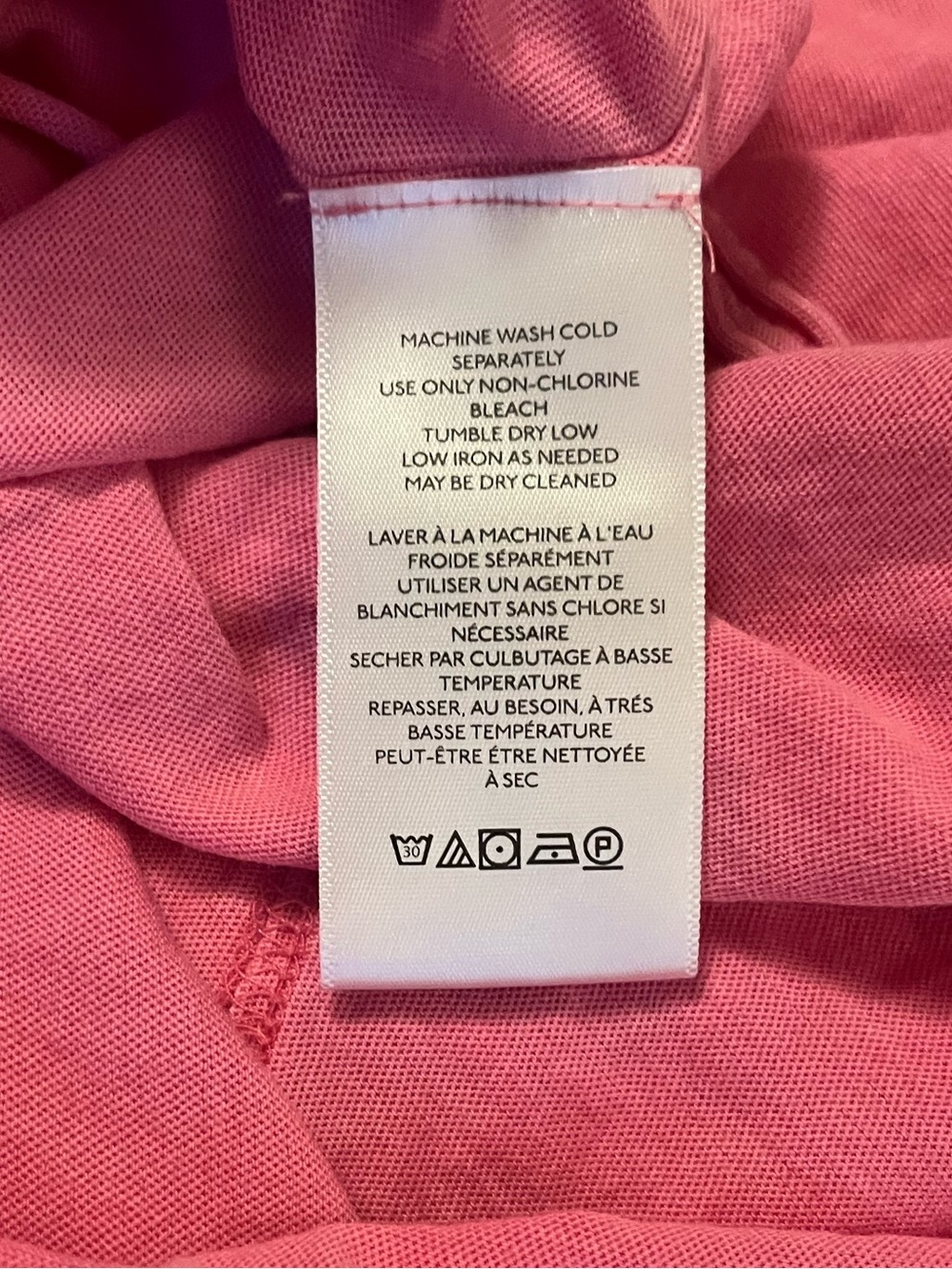 Free People We The Free Boxy Scoop Neck Tee | Pink | Size Medium - Picture 7 of 7